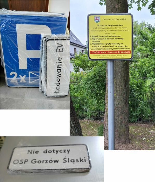 Znaki i tablice drogowe, nowe