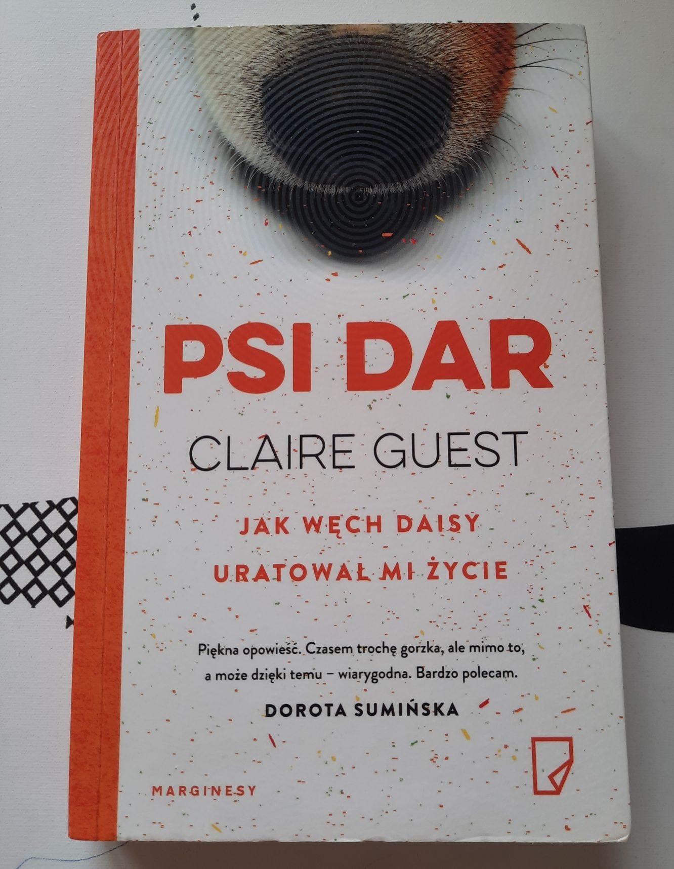 Książka Psi Dar Claire Guest Jak węch Daisy uratował mi życie Sumińska