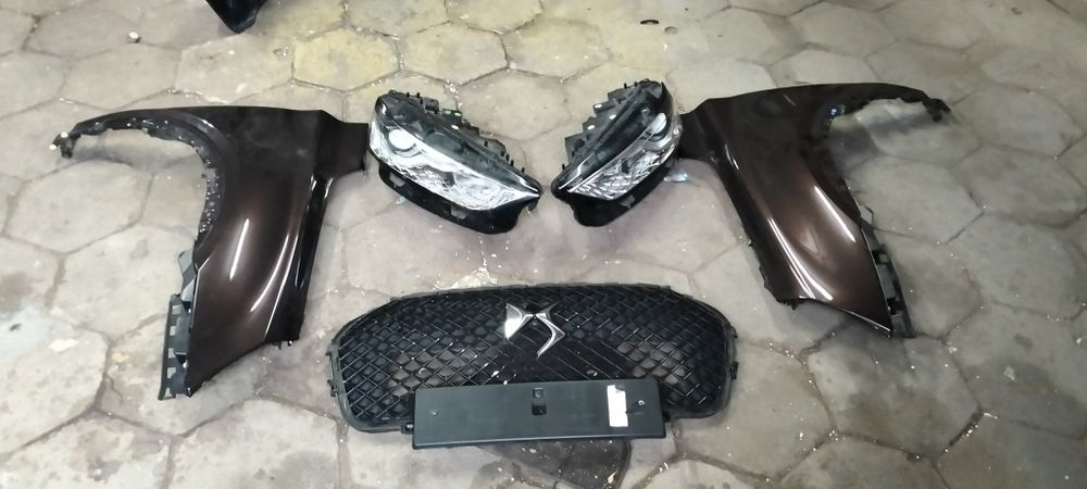 Ds 7 crossback błotnik, zderzak, grill