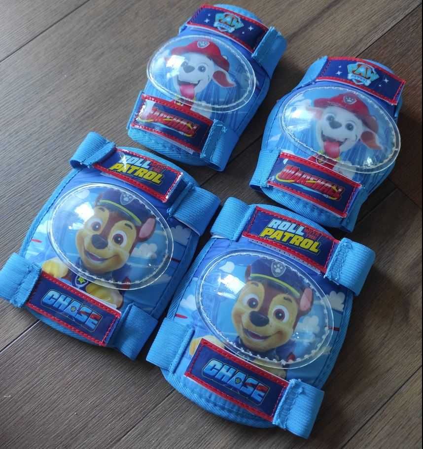 Ochraniacze Psi Patrol Boy dla Dzieci(rozmiar uniwersalny) ZESTAW NOWY