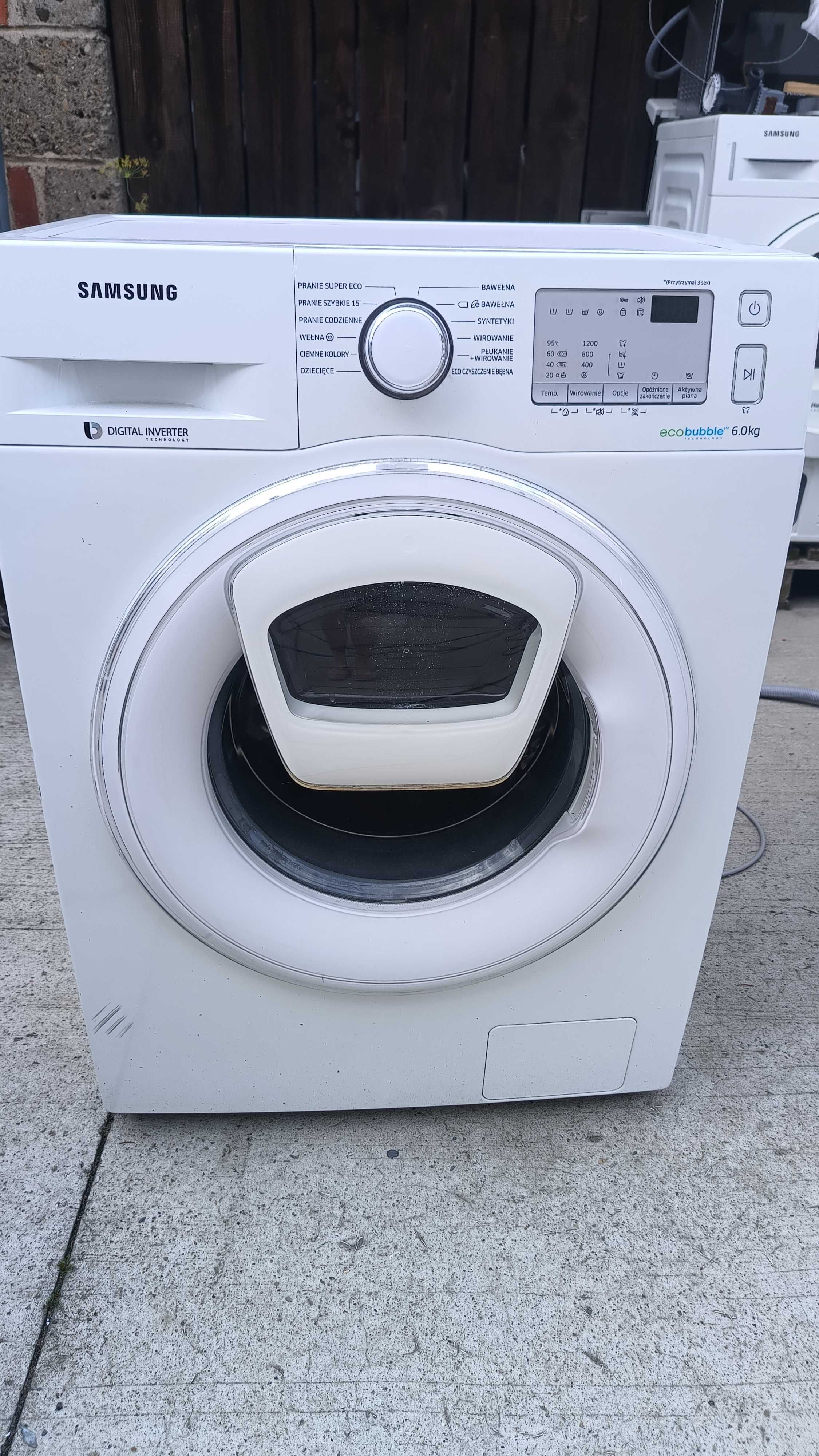 Pralka Samsung Addwash 6 kg wąska 42 cm sprawna GWARANCJA