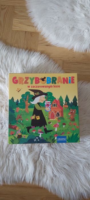 Gra planszowa grzybobranie w zaczarowanym lesie granna 4+