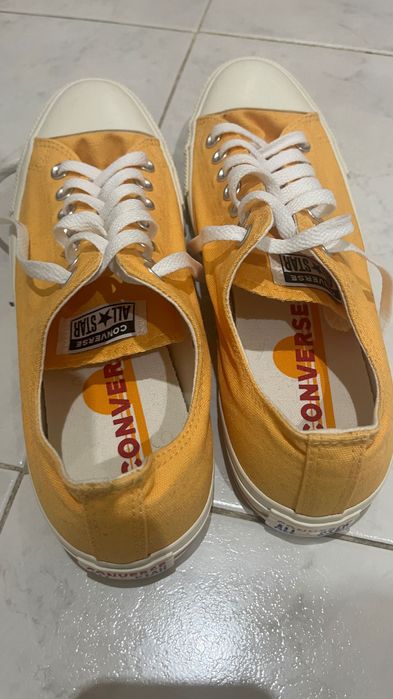 All Star Converse amarelo baixo tamanho 43