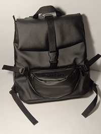 Рюкзак ReneDouble чорний,Міський рюкзак з відділенням для ноутбука