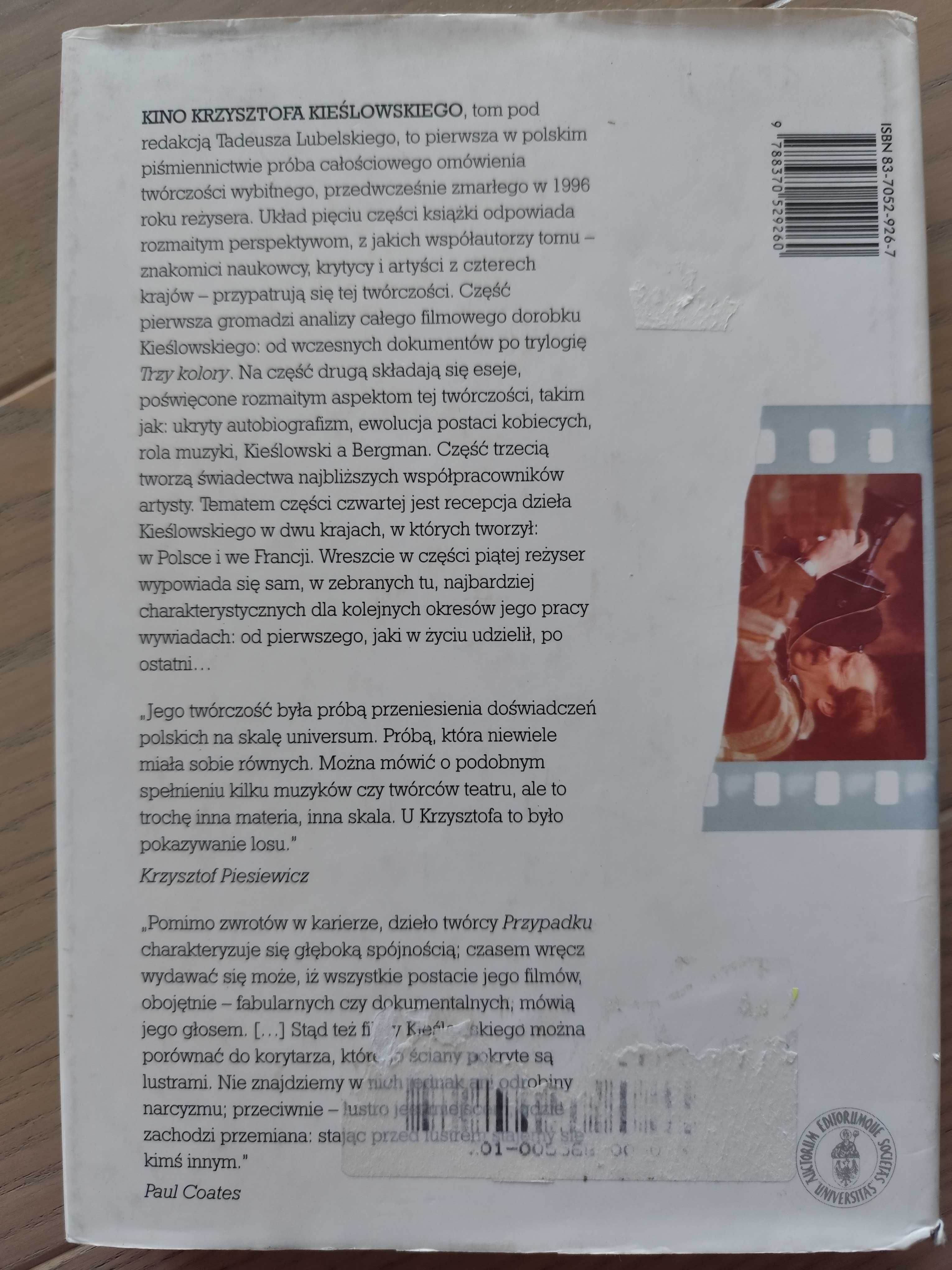 Kino Krzysztofa Kieślowskiego Tadeusz Lubelski