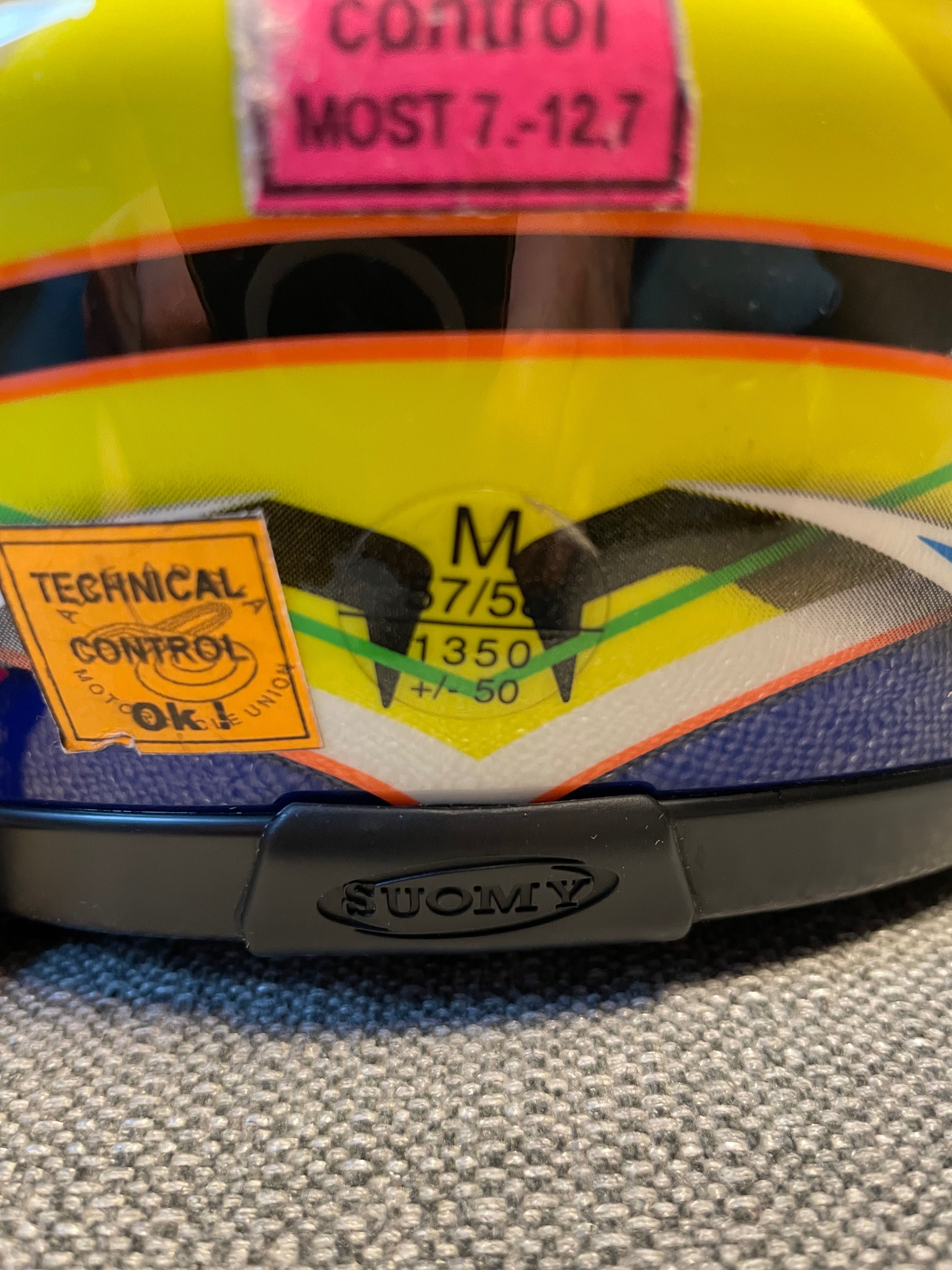 Kask motocyklowy SUOMY S1R TEAM YEL Rozmiar M 57/58 1350