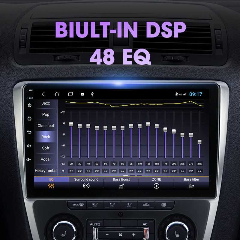 Штатная магнитола для Skoda Octavia A5 08-13, Android 11, 2+32 CarPlay