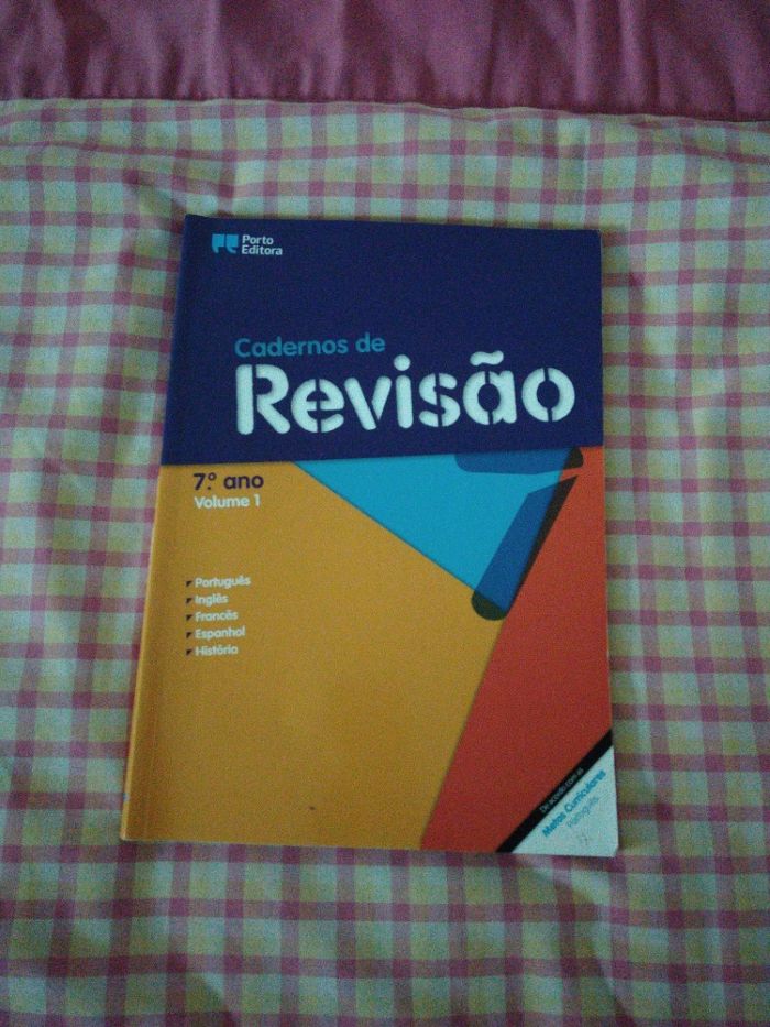 Caderno de revisão 7º Ano (1º e 2º volume)