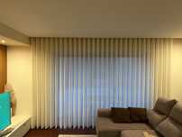 Cortinados / Cortinas com sistema de ondas 3,65 m