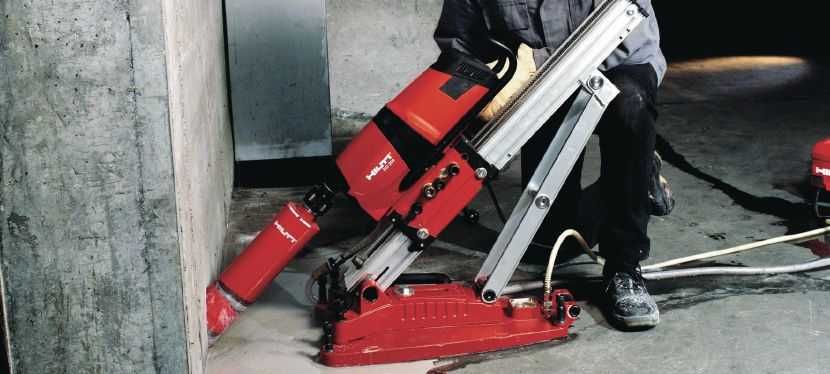 Wiercenie otworów techniką diamentową. Bruzdowanie