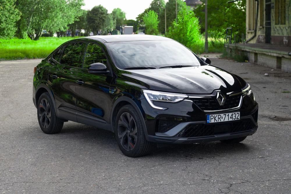 Renault Arkana 1.3 TCe mild hybrid 140km RS-line przebieg 34k stan idealny
