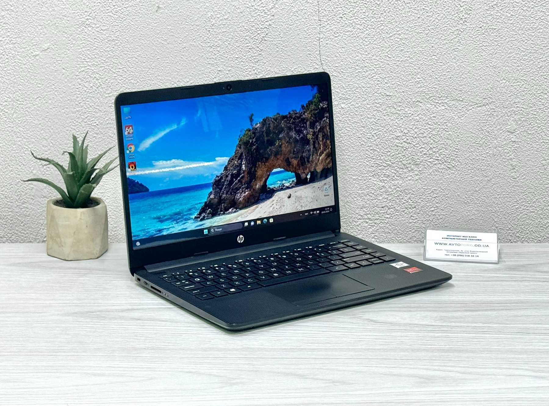 • Недорогий Ноутбук Hp Laptop 14 (Athlon Silver, 16Gb Ram) ГАРАНТІЯ •