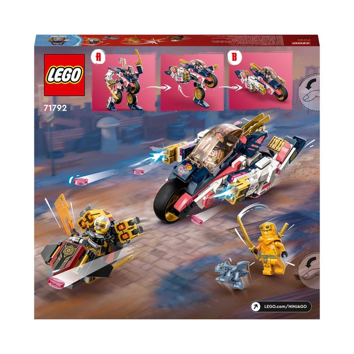 LEGO Ninjago Mech Sory zmieniający się w motocykl wyścigowy 71792