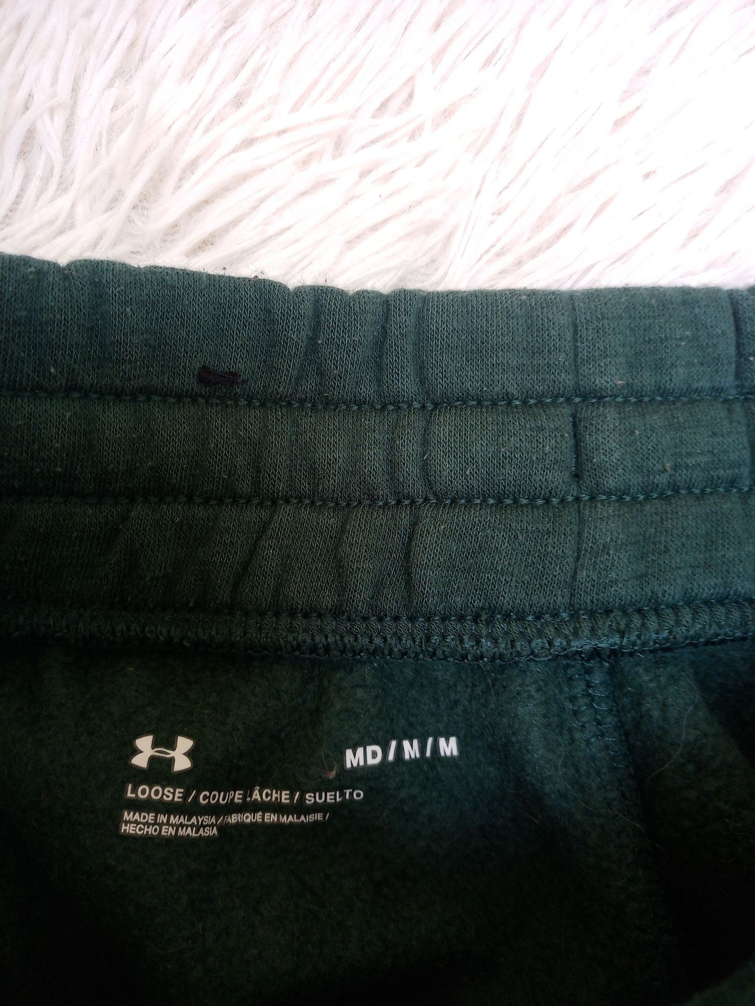 Spodnie dresowe bawełniane męskie under armour project rock rozmiar m