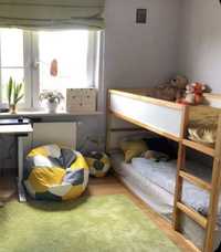Łóżko dziecięce piętrowe dwustronne Kura IKEA