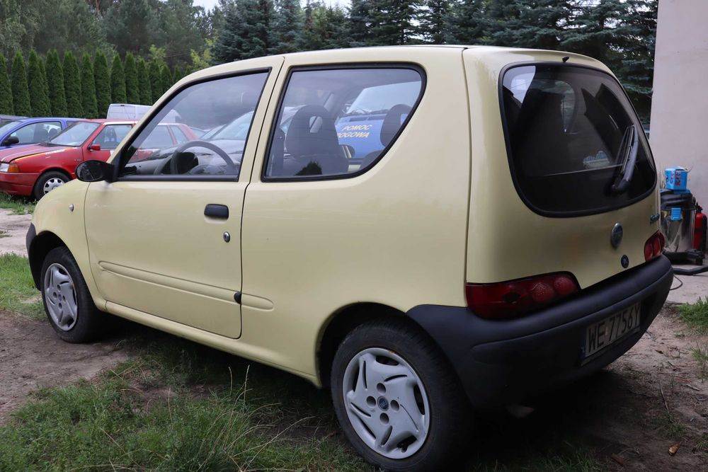 Fiat Seicento 1,1 Benzyna 2004r. Tanio