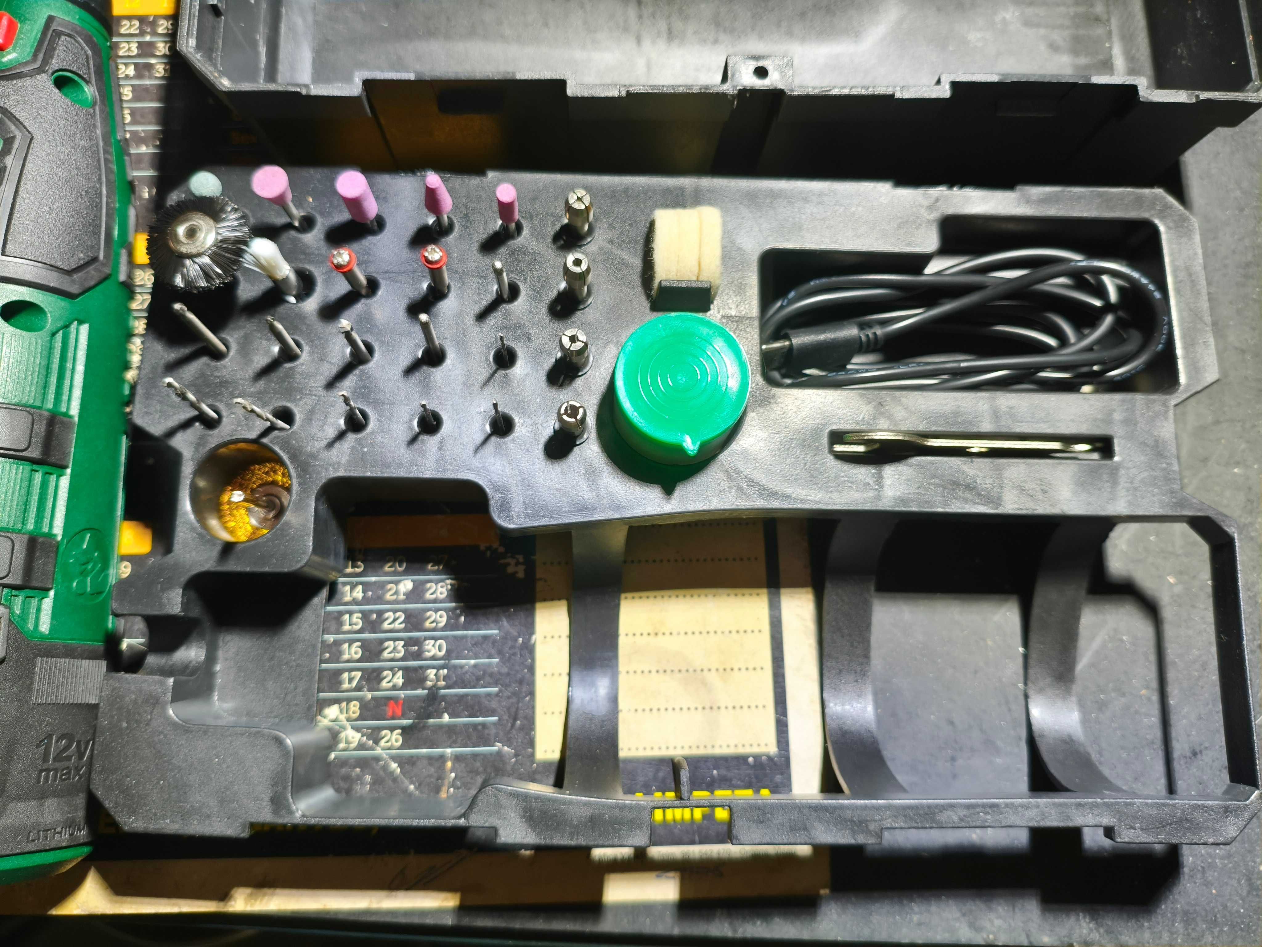 Lixadora Precisão Bateria Parkside PFBS 12 B6