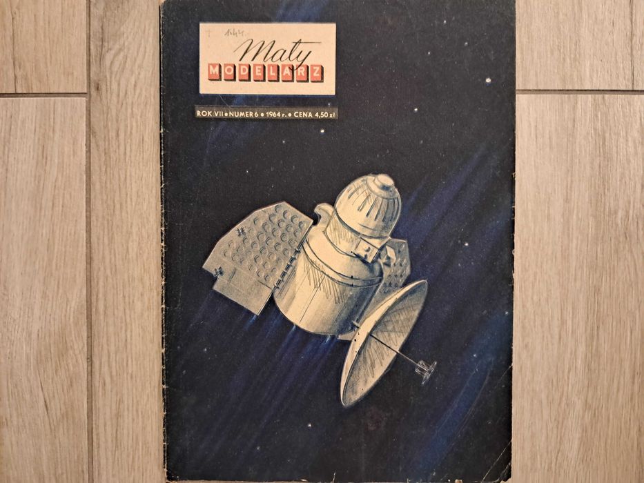 Mały Modelarz 6/1964 - Automatyczna Stacja Międzyplanetarna "Wenuśnik"
