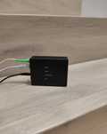 Router z kablami