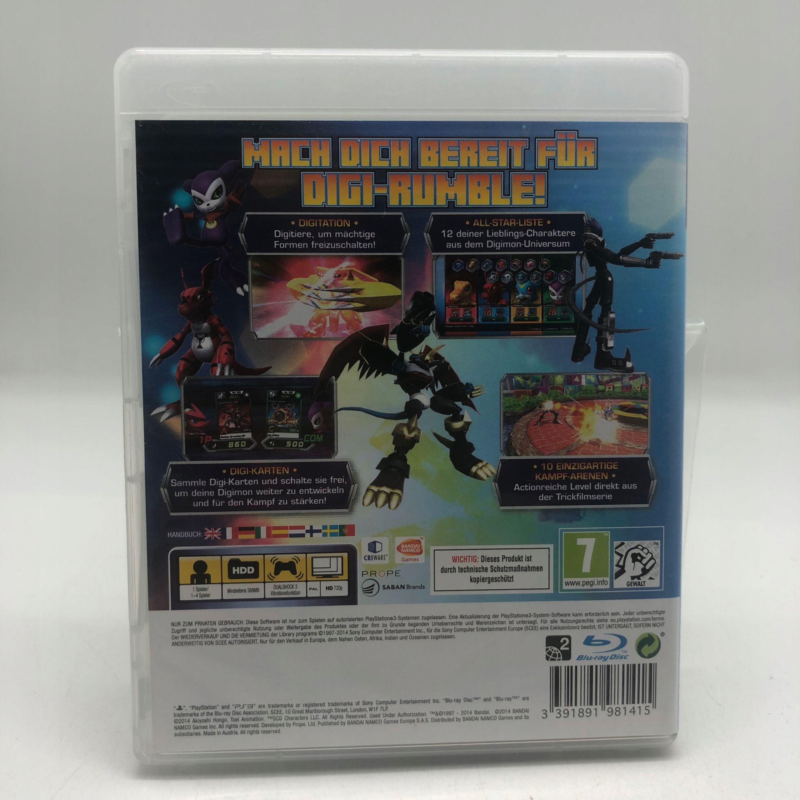 gra digimon all-star rumble playstation 3 (ps3)
