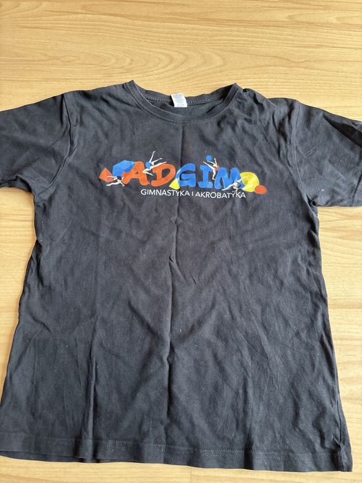 T Shirt czarny dziecięcy