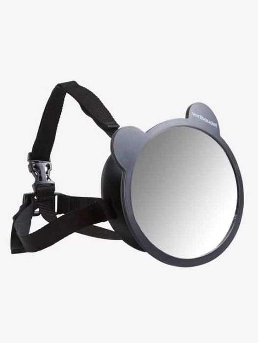 Espelho para cadeira-auto - preto medio liso