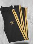 Leginsy damskie logowane Adidas r. M nowe czarne
