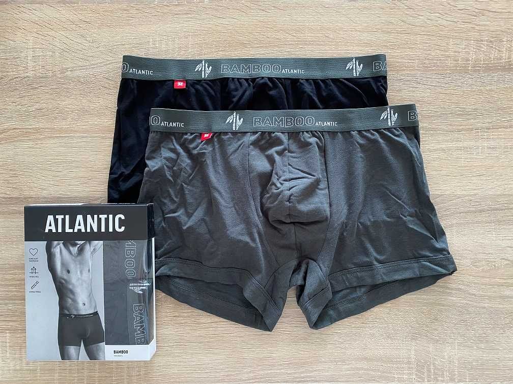 Чоловічі труси боксери atlantic бамбук, мікромодал