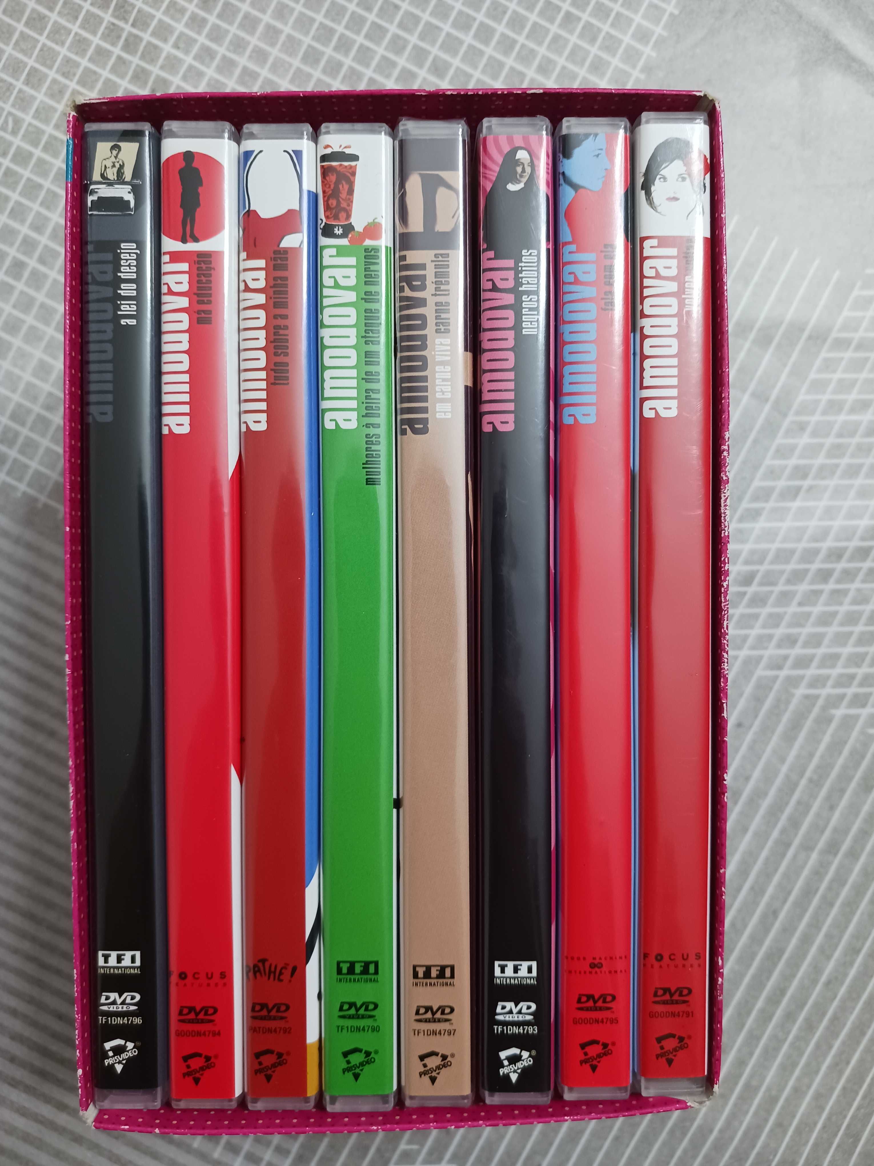 Colecção de 8 Dvd's Almodóvar