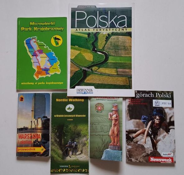 Przewodniki przewodnik atlas po Polsce, Mazowsze, Roztocze