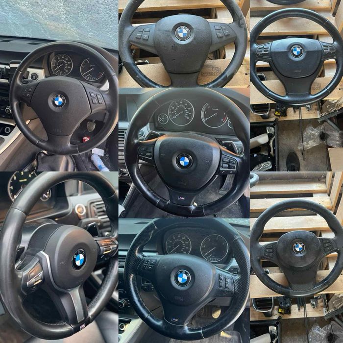 Аірбег Руль airbag бмв f10 f30 G30 e90 e70 e53 e84 лепестки