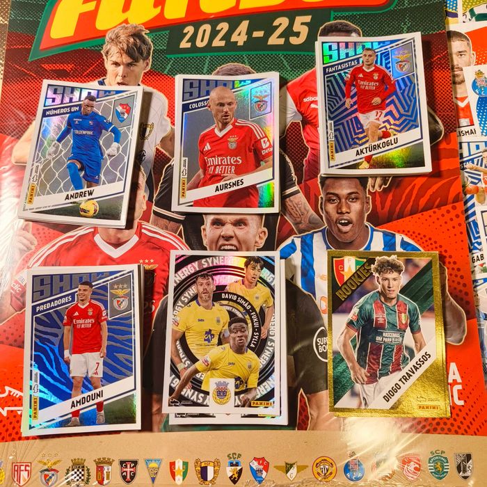 Coleção Cromos Liga Betclic 2024 / 2025