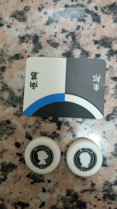 Proteção para Sony PS4Dualshock do Captain Tsubasa com grips