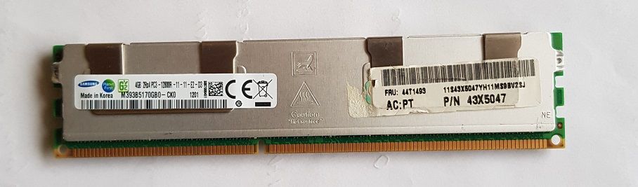 Ram pamięć SAMSUNG 4GB DDR3 do serwera