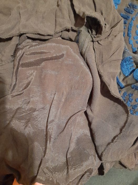 Платье S с вышивкой   наш 42