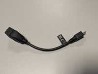 Cabo Adaptador Micro USB (Macho) - USB-A 2.0 (Fêmea) NOVO