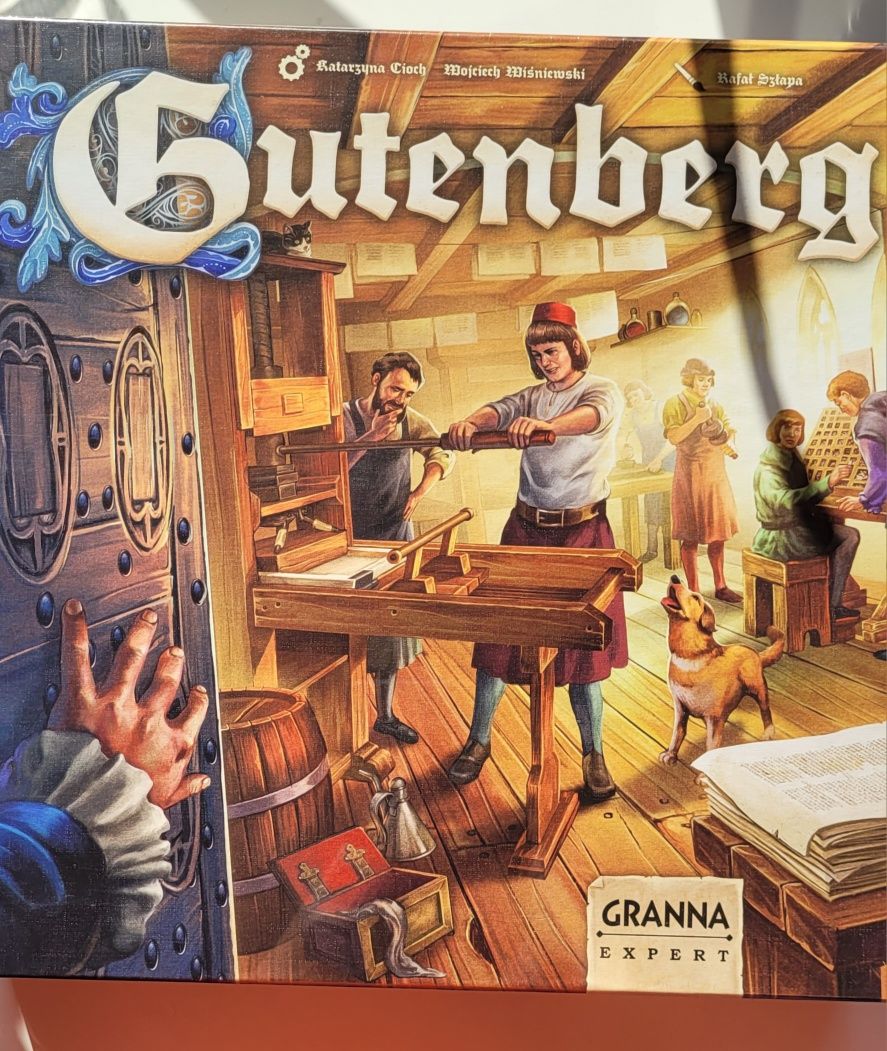 Gutenberg. Gra planszowa