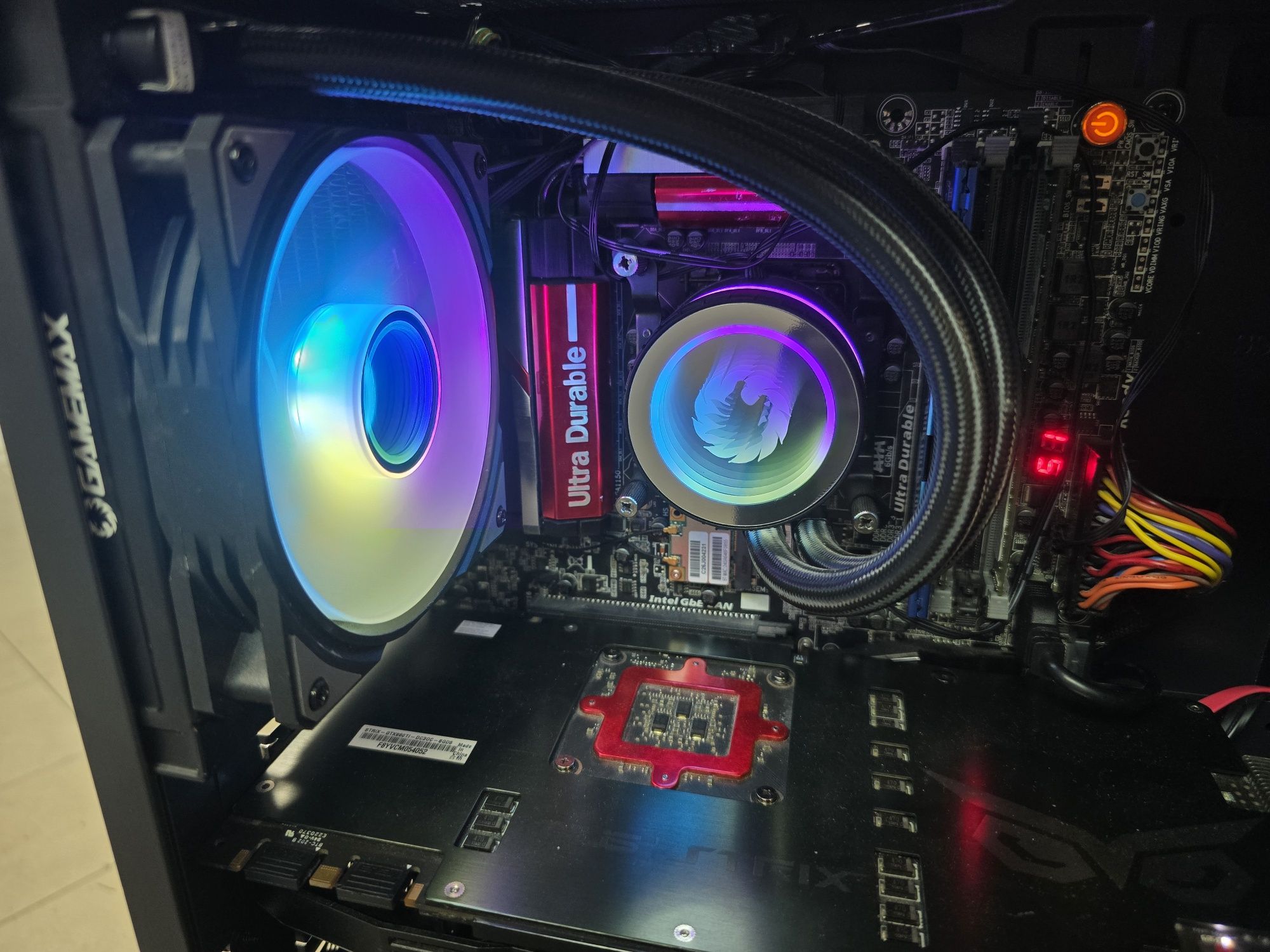 Игровой ПК водянка gtx980ti Xeon E3 1220 v3 3.5 ghz 16gb ssd hdd