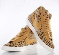 Жіночі високі кросівки Nike blazer mid leopard.