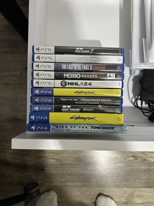 Дискі для PlayStation Ps4/Ps5,в стані нового!