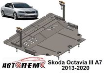 Захист двигуна Skoda Oсtavia Rapid Kodiaq Praktik Roomster Scala