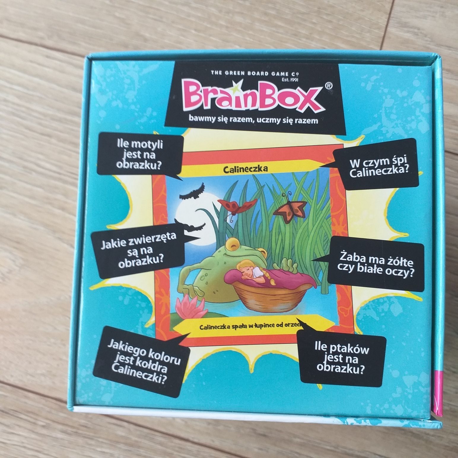 Brainbox Bajki gra edukacyjna pamięciowa 6+ Albi brain box