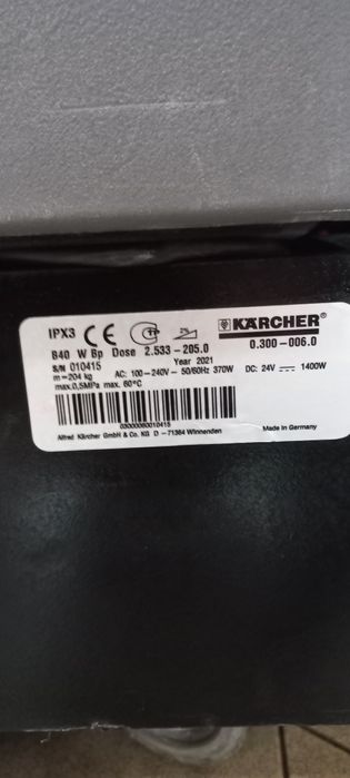 Karcher szorowarka b 40 w