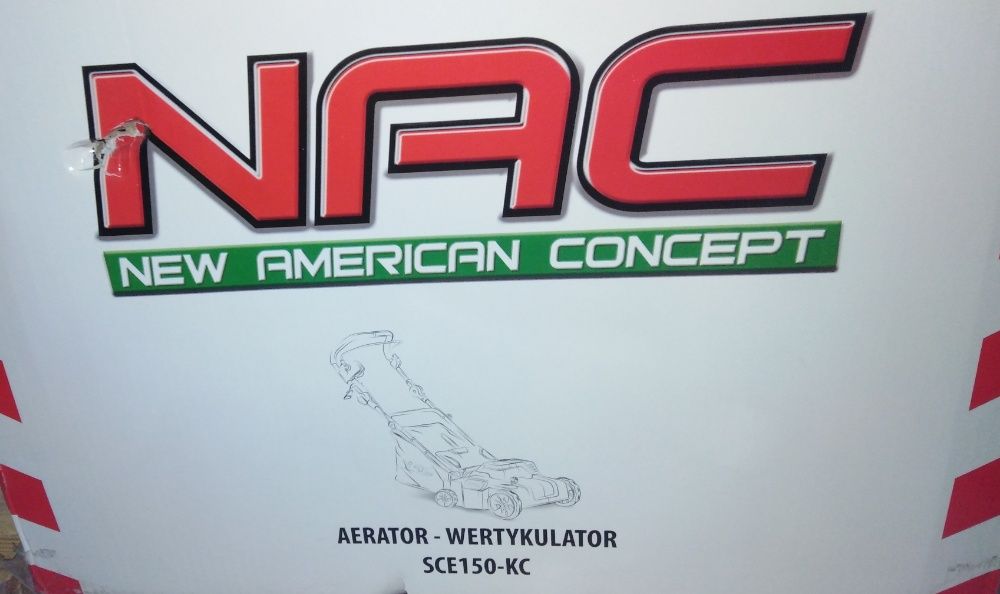 Wertykulaor areator NAC SCE 15 KC części kosz