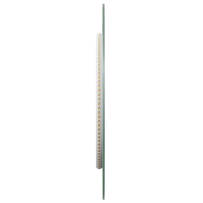 Vidaxl Lustro Łazienkowe Z Led, 90X40 Cm, Owalne