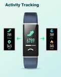 ASIAMENG AT2 Smartband Fitness zegarek  14 trybów sportowych pulsometr