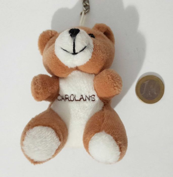 Porta-Chaves promocional da Carolans com Urso tipo Teddy