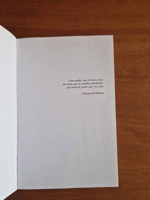 Romance "Tanto que eu não te disse", de Marta Gautier.