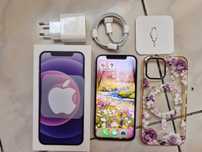 iPhone 12 128GB Bat 83% cały komplet - stan igła