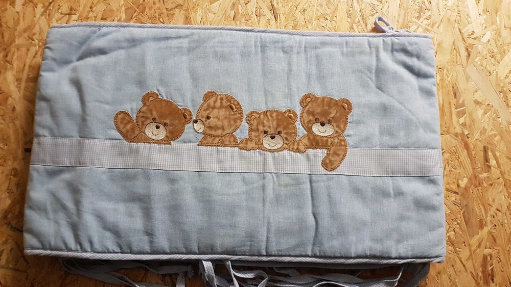 2 Protecções Laterais Berço + Colcha ( PreNatal ) ***Tudo 15€***